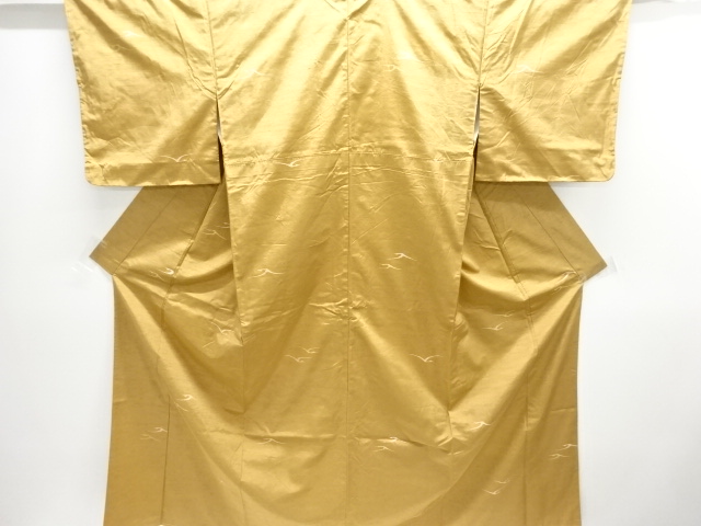 Japanese Kimono / Tsumugi Omeshi Silk